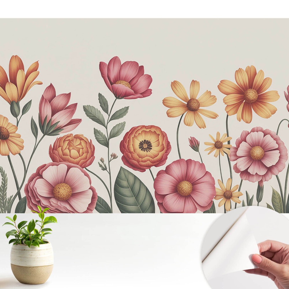 Fototapeta na wymiar do sypialni Kwiatowa elegancja klasyczny styl harmonia