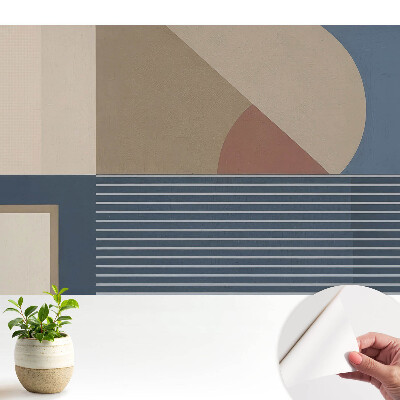 Tapeta fotograficzna samoprzylepna Geometryczny minimalizm z nutą elegancji