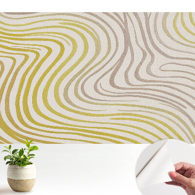 Fototapeta Zmysłowy wzór z falującymi liniami