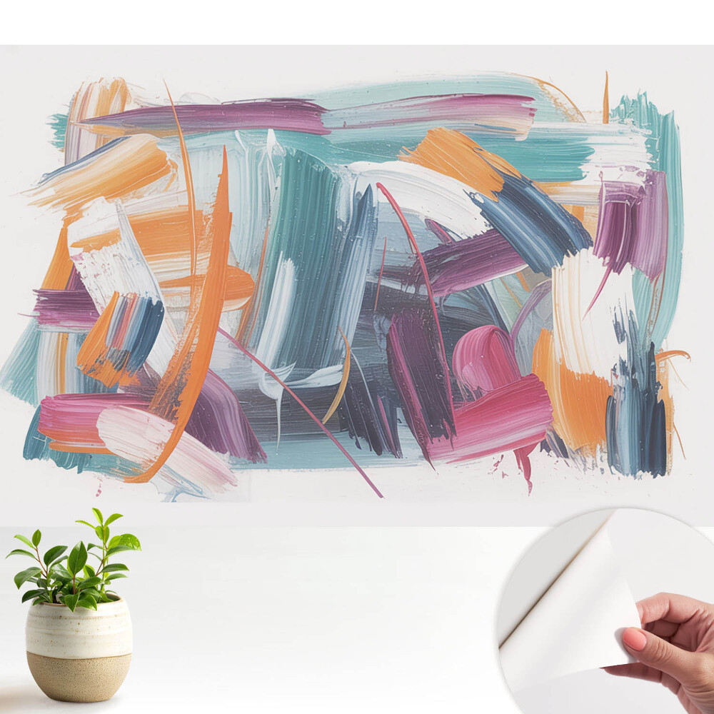 Tapeta fotograficzna samoprzylepna Kolorowa abstrakcja pełna energii