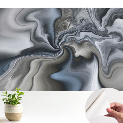 Fototapeta z nadrukiem samoprzylepna Abstrakcyjne wiry szarości