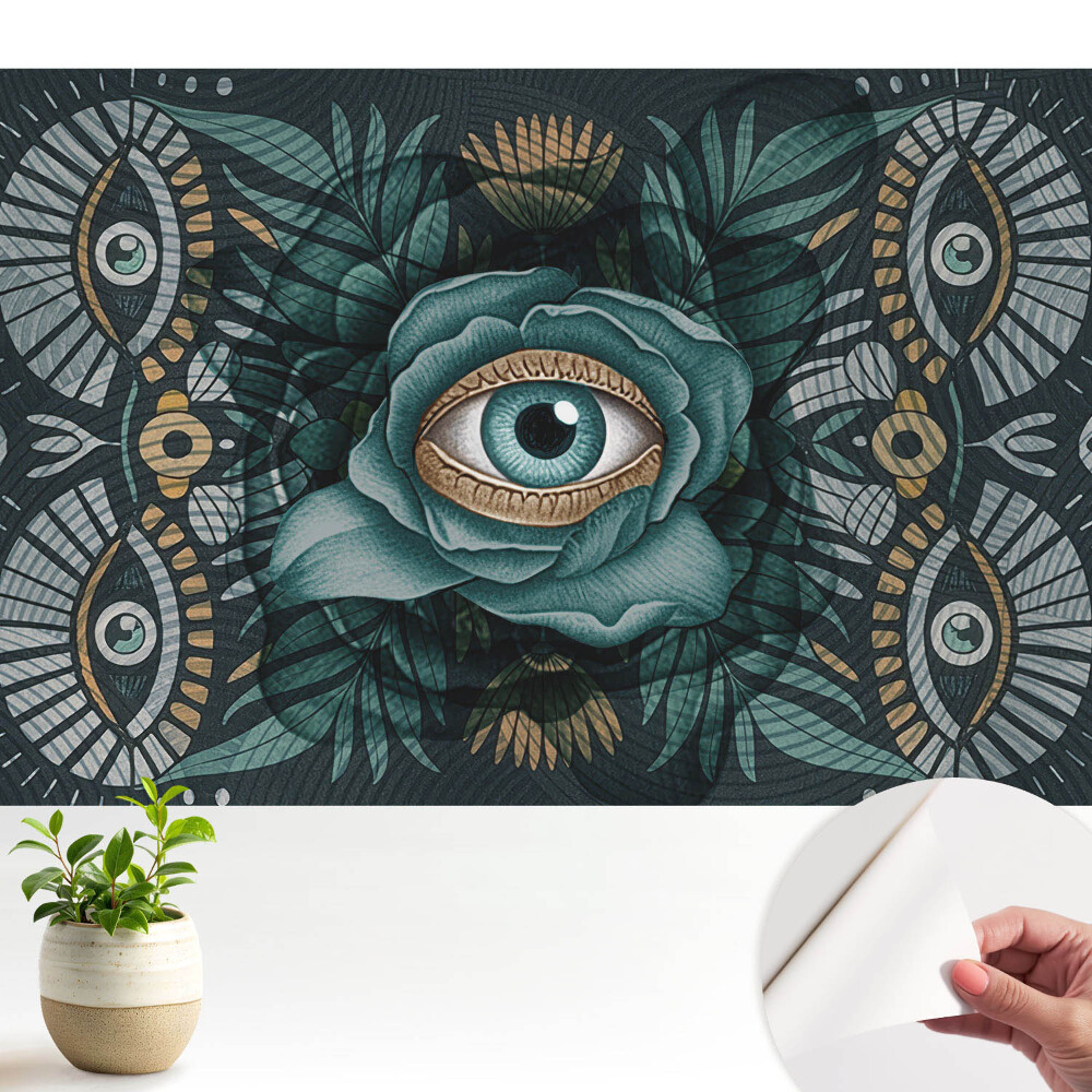 Tapeta fotograficzna samoprzylepna Oko w stylu boho