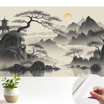 Fototapeta Krajobraz mglisty orientalny