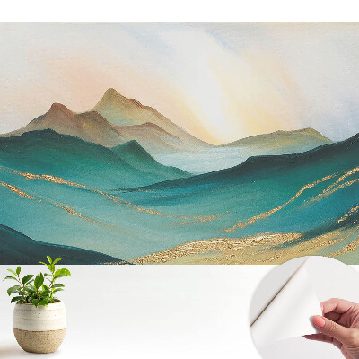 Fototapeta samoprzylepna do salonu Góry i abstrakcja