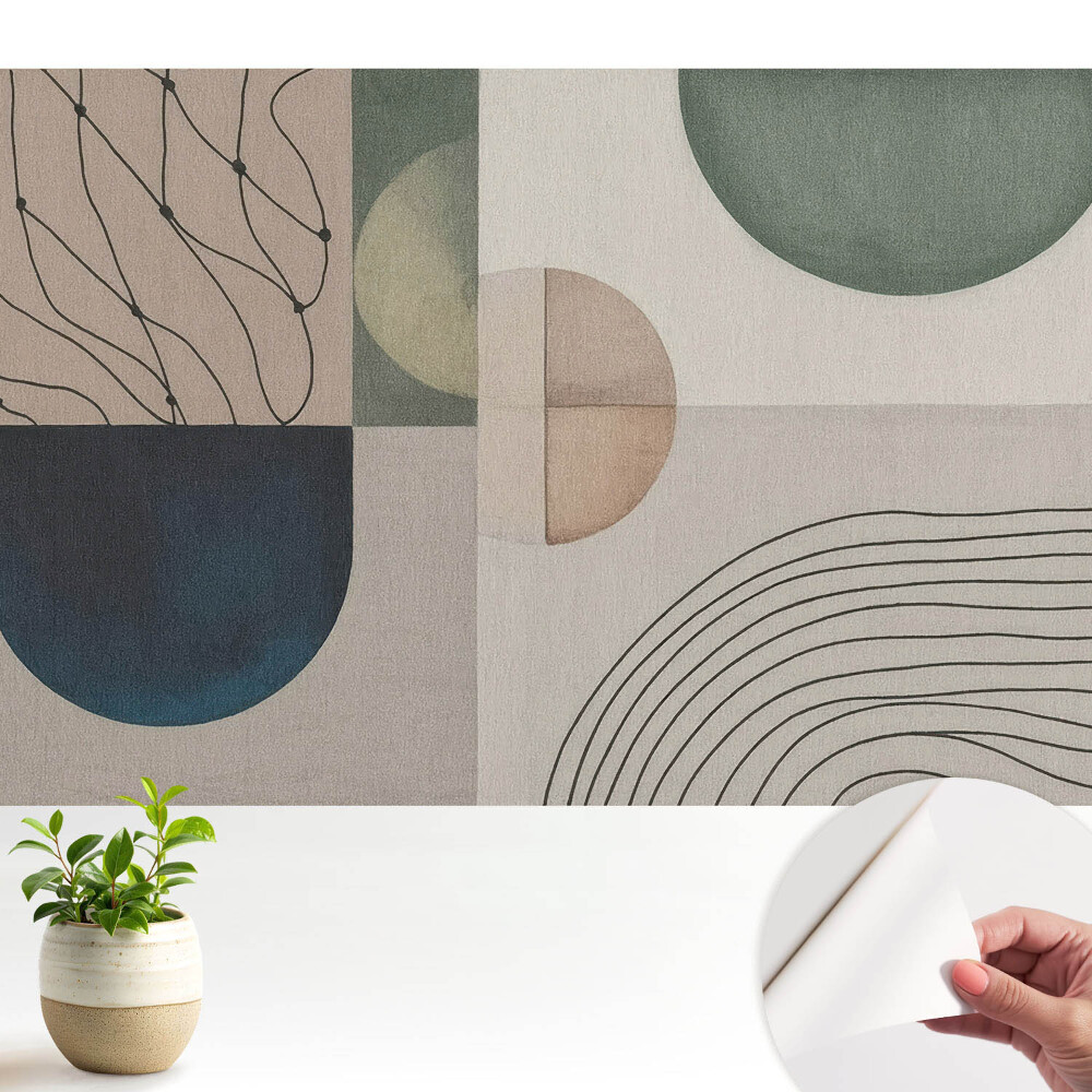 Fototapeta do salonu Nowoczesna abstrakcja geometryczna