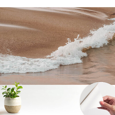 Fototapeta z nadrukiem samoprzylepna Fale na plaży