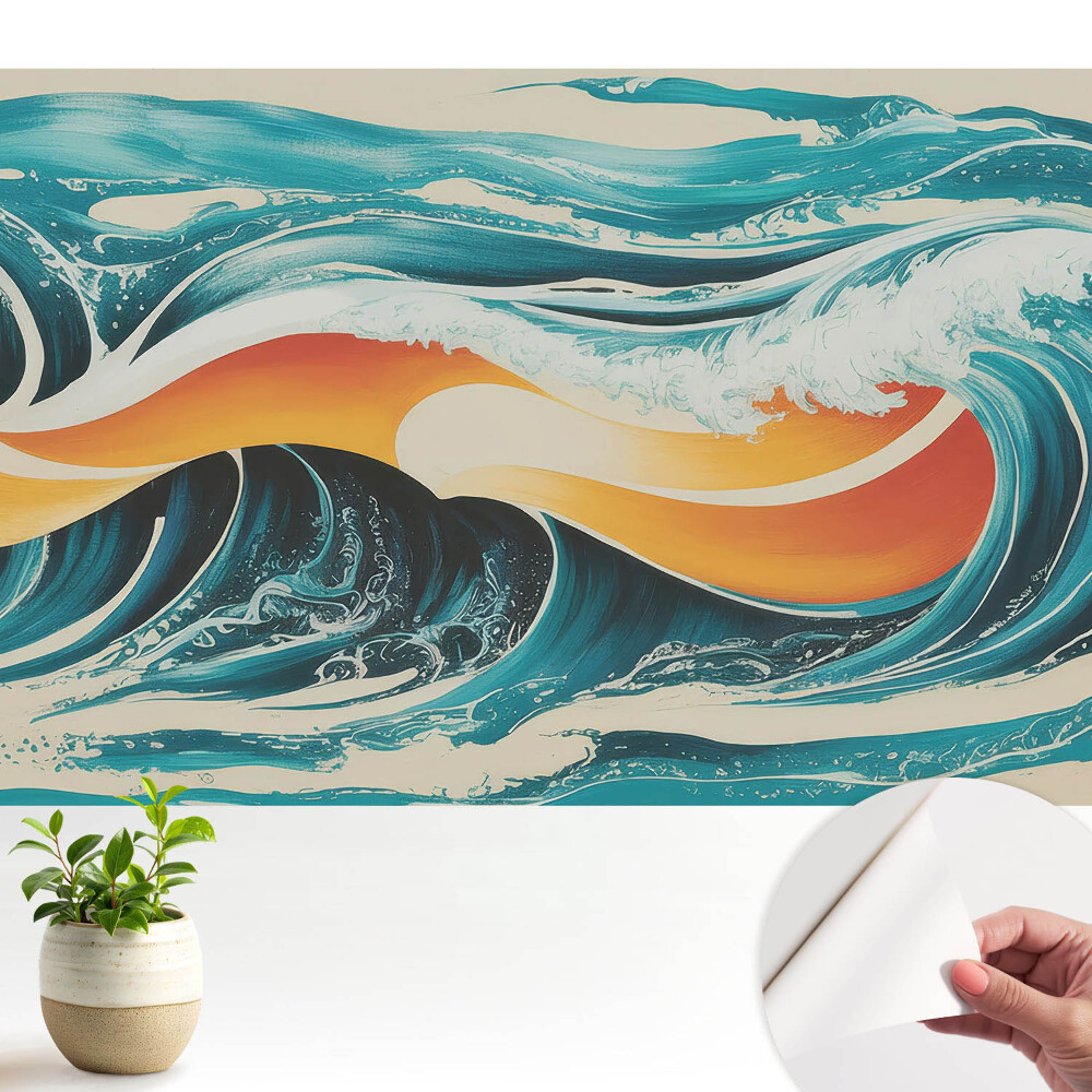 Fototapeta Abstrakcyjny ocean energii