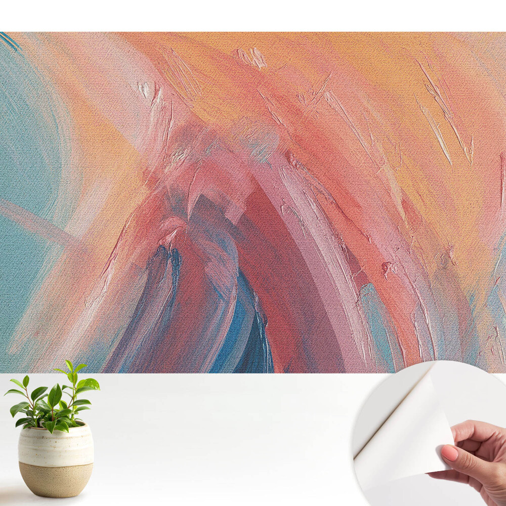 Fototapeta do salonu Abstrakcyjna gra kolorów emocji