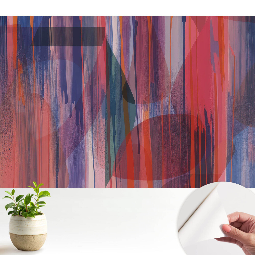 Tapeta fotograficzna samoprzylepna Kolorowe abstrakcyjne pasy energia