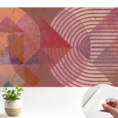 Tapeta fotograficzna samoprzylepna Geometryczna energia koloru