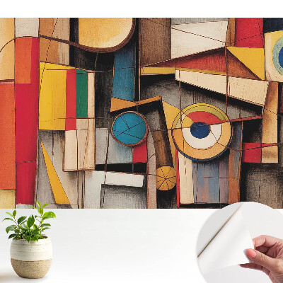 Tapeta fotograficzna samoprzylepna Abstrakcyjne formy kolorów