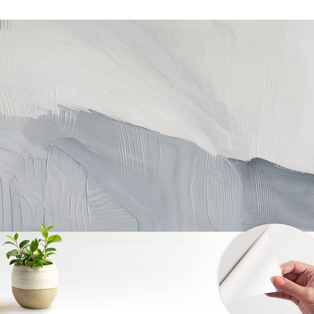 Fototapeta z nadrukiem samoprzylepna Delikatna abstrakcja szarości