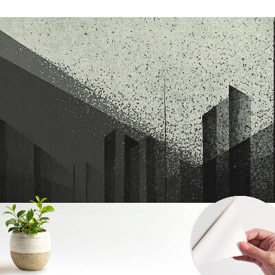 Fototapeta do salonu Nowoczesna abstrakcja miasta