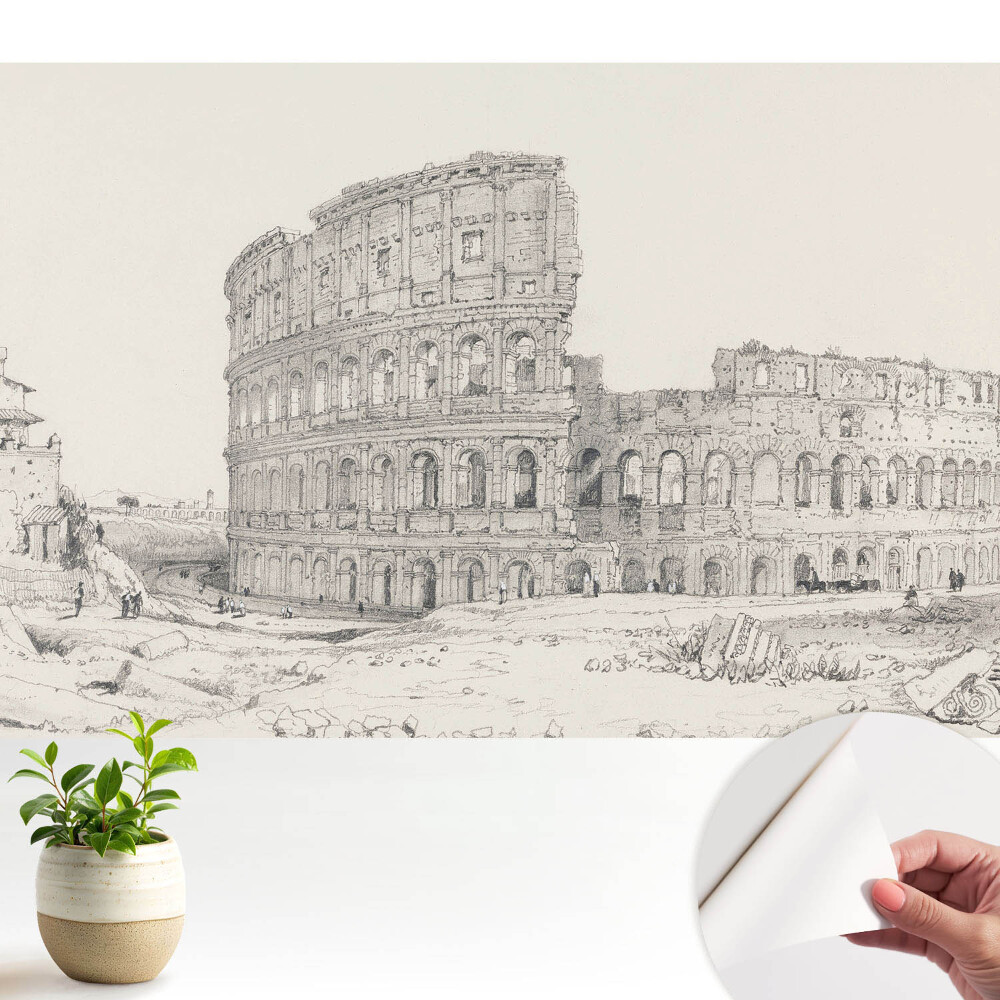 Tapeta fotograficzna samoprzylepna Klasyczna architektura w delikatnym ujęciu