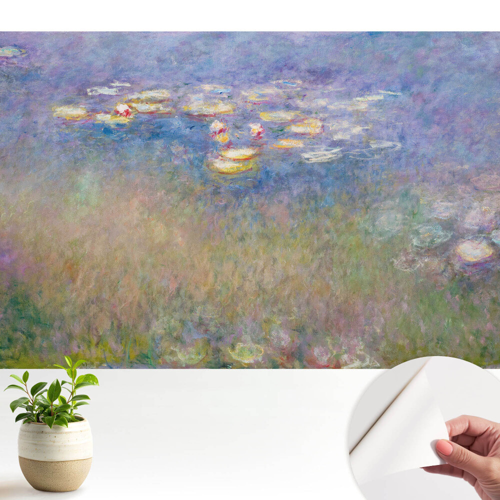 Fototapeta na wymiar do sypialni Impresjonistyczne lilie wodne