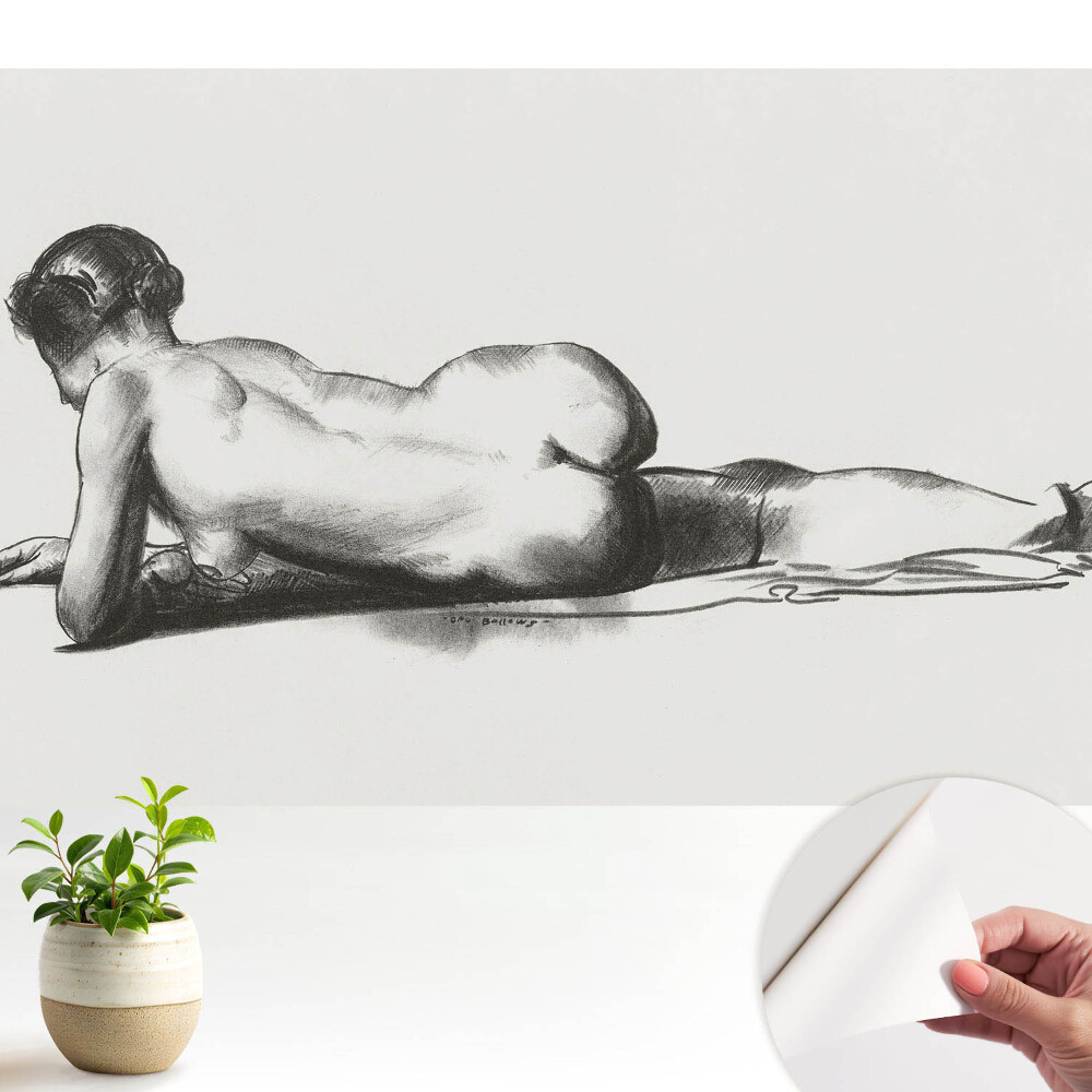 Fototapeta samoprzylepna do salonu Klasyczna elegancja kobiecej sylwetki