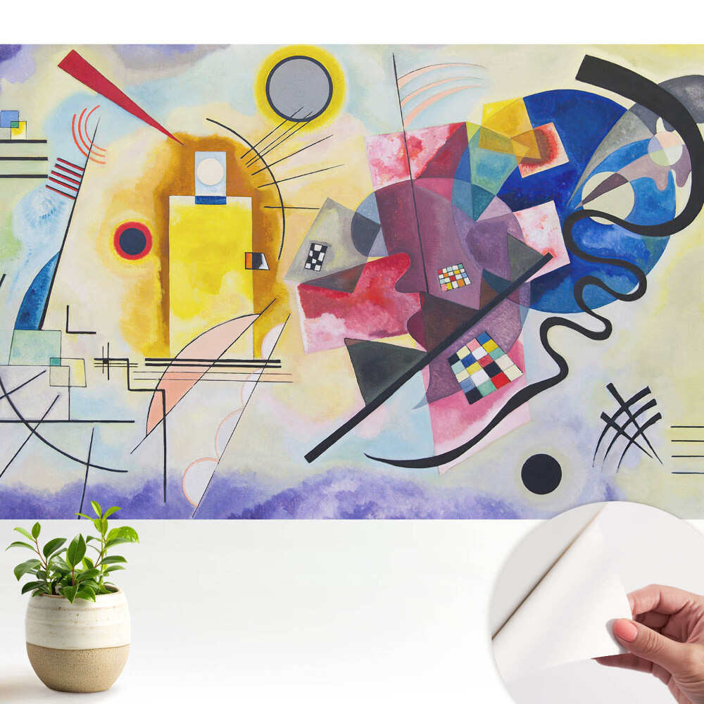 Tapeta fotograficzna samoprzylepna Abstrakcyjne kształty kolorowe wzory