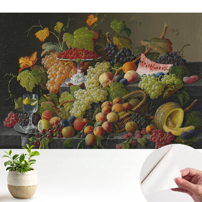 Tapeta fotograficzna samoprzylepna Martwa natura owoce elegancja harmonia