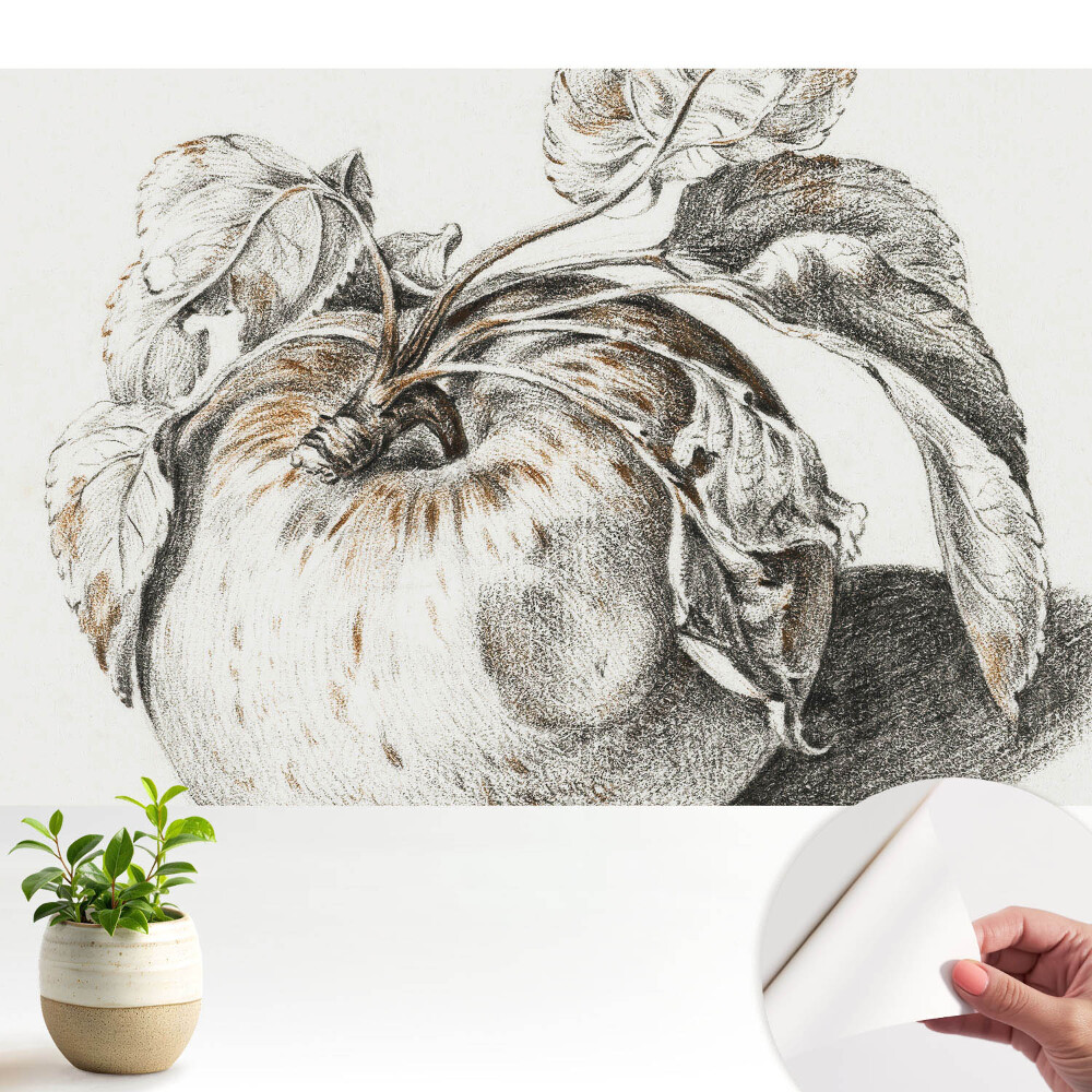 Tapeta fotograficzna samoprzylepna Jabłko w klasycznej kompozycji