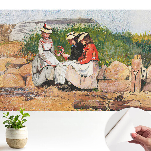 Fototapeta z nadrukiem samoprzylepna Kameralne spotkanie na plaży