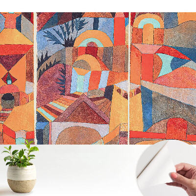 Fototapeta do salonu Kolorowa abstrakcja symetria energia