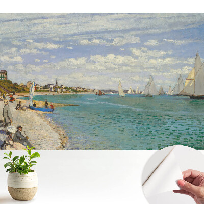 Fototapeta samoprzylepna do salonu Impresjonistyczny krajobraz morski plaża