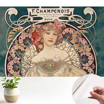 Fototapeta do salonu Stylowa elegancja w klimacie retro