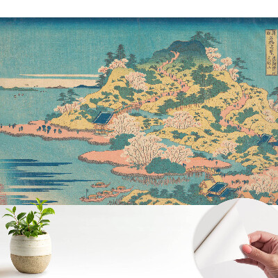 Fototapeta samoprzylepna do salonu Krajobraz wyspiarski styl klasyczny