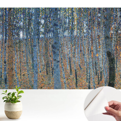 Fototapeta na wymiar do sypialni Mistyka brzóz impresjonizm harmonia