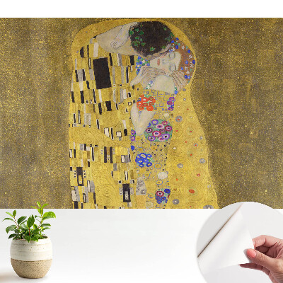 Tapeta fotograficzna samoprzylepna Intymny uścisk w secesyjnym stylu