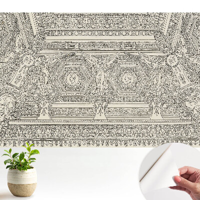 Nowoczesna fototapeta na wymiar Klasyczny ornament pełen detali