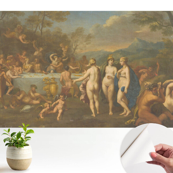 Fototapeta z nadrukiem samoprzylepna Mitologia antyczna postacie uczta harmonia