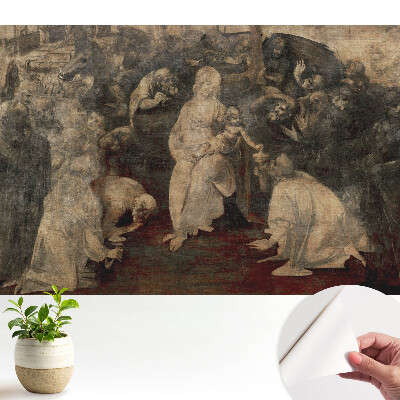 Fototapeta samoprzylepna do salonu Klasyczne postacie wokół Matki