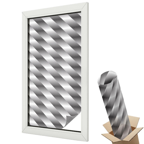 Witraż naklejka na okno Geometryczne pasy