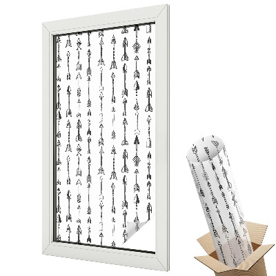 Dekoracyjna folia okienna Geometryczne strzały