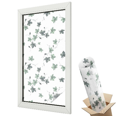 Witraż naklejka na okno Zielone pnącze