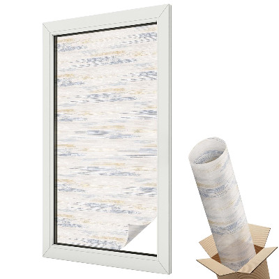 Mleczna folia na okno witraż Abstrakcyjne pasy