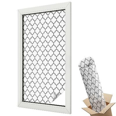 Witraż naklejka na okno Geometryczny wzór