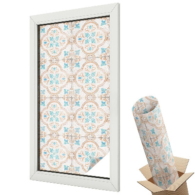 Dekoracyjna folia okienna Rustykalne kafle