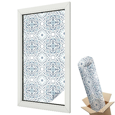 Witraż naklejka na okno Klasyczna mozaika