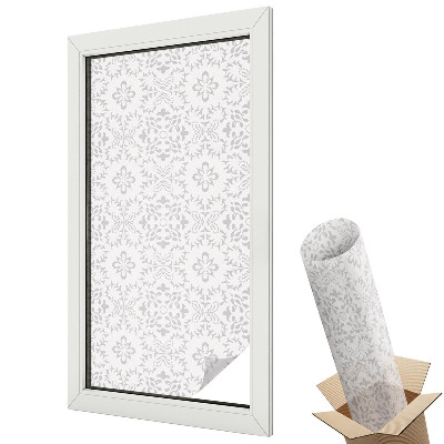 Dekoracyjna folia okienna Roślinne ornamenty