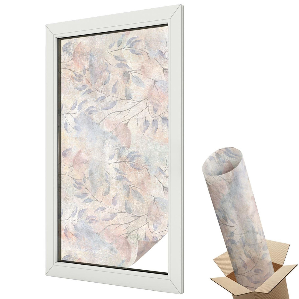 Witraż naklejka na okno Efekt rozmieniający