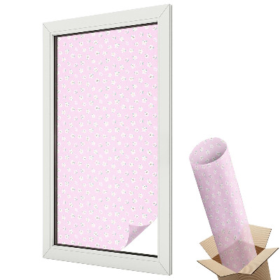 Dekoracyjna folia okienna Kwiatowy wzór