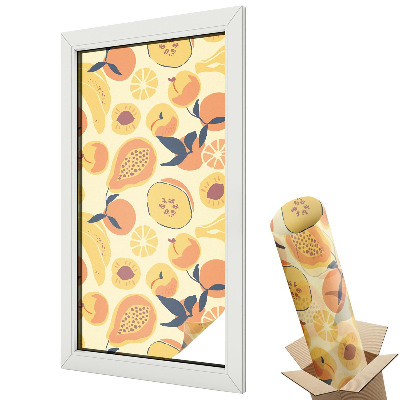 Dekoracyjna folia okienna Soczyste owoce