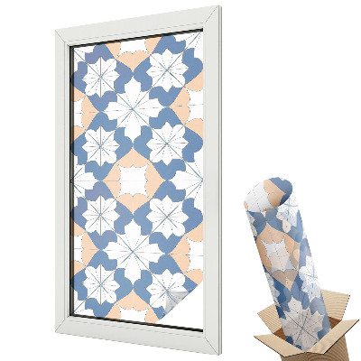 Dekoracyjna folia okienna Symetryczne wzory