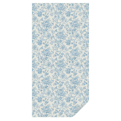 Witraż naklejka na okno Kwiatowy wzór