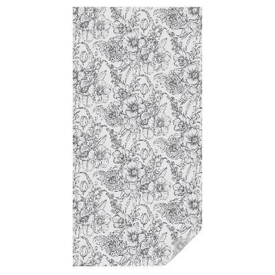 Dekoracyjna folia okienna Florystyczna elegancja