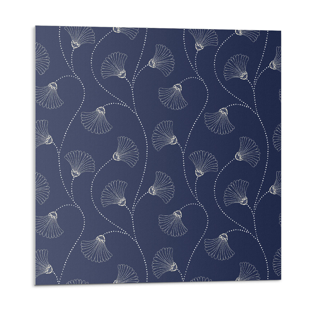 Samoprzylepne płytki Kwiatowy wzór w linii