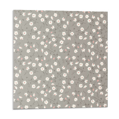 Płytki ścienne Kwiatowy wzór na tle