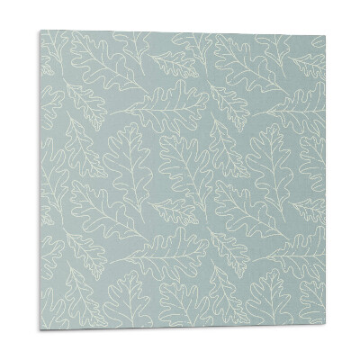 Samoprzylepne płytki Liście na delikatnym tle